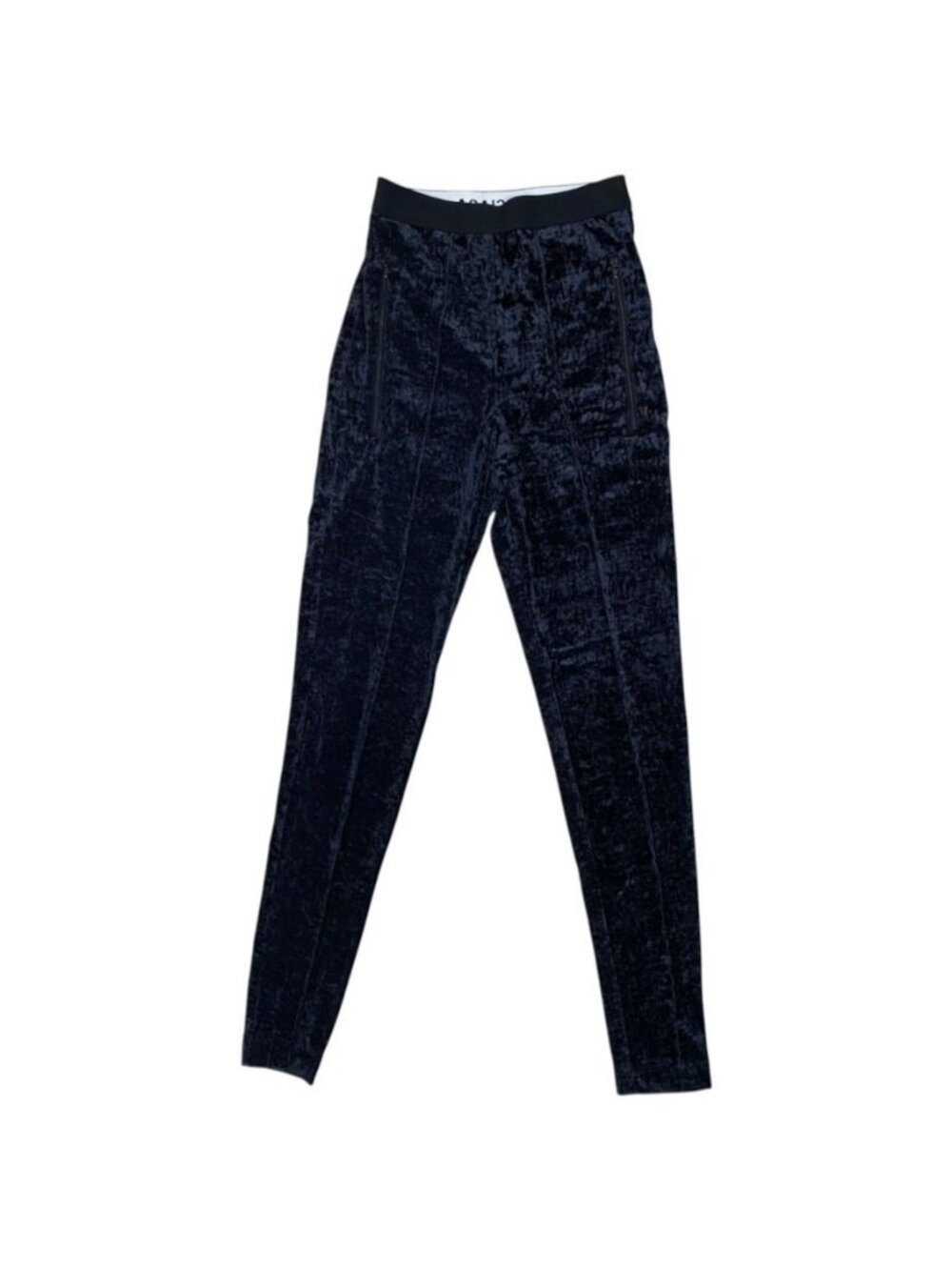 Balenciaga Leggingspants Skinnypants Velour Stretchmaterial Black